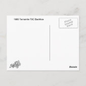 1995 Terramite T5C Postkarte (Rückseite)