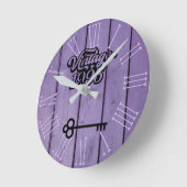 1995 Vintage Runde Wanduhr (Winkel)