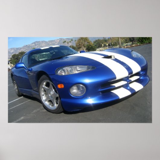 1996 Dodge Viper GTS Poster (Vorne)