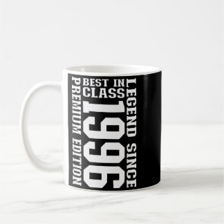 1996 geboren seit 1996 cool in Cl Legende Geburtst Kaffeetasse