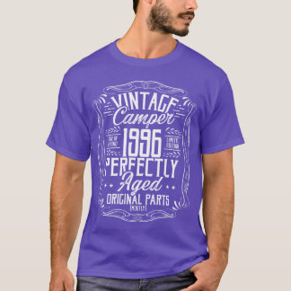 1996 Geburtstagsidee Camper Scout Camping 1996 vin T-Shirt