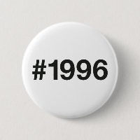 1996 Hashtag 27 Geburtstag Jahrestag