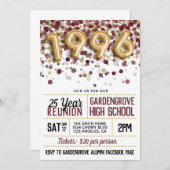 1996 High School Uni Wiedersehen Einladung (Vorne/Hinten)