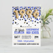 1996 High School Uni Wiedersehen Einladung (Stehend Vorderseite)