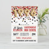 1996 High School Uni Wiedersehen Einladung (Stehend Vorderseite)