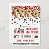 1996 High School Uni Wiedersehen Einladung (Vorne/Hinten)