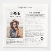 1996 Zeitungs-Geburtstag Serviette (Vorderseite)