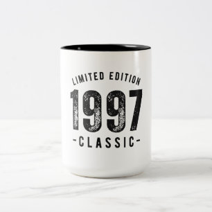 1997 Klassisches Geburtsjahr Zweifarbige Tasse