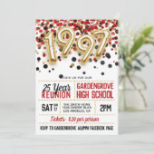 1997 Uni-Wiedersehen Einladung (Stehend Vorderseite)