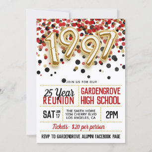 1997 Uni-Wiedersehen Einladung