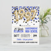 1997 Uni-Wiedersehen Einladung (Stehend Vorderseite)