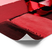 1997 XIII POSTER in Rot (Ecke)