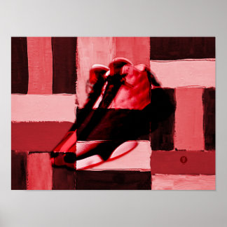 1997 XIII POSTER in Rot