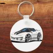1998-02 Trans Am White Firehawk Schlüsselanhänger (Vorderseite)