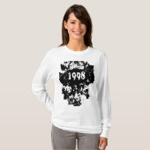 1998 - Vintages Retro-Gemälde - T - Shirt (Vorne ganz)