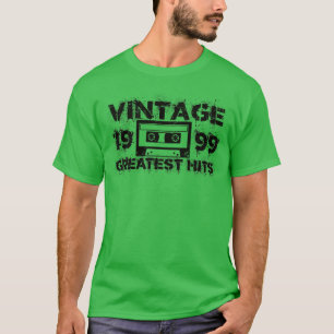 1999 Beste Treffer Vintag Black T-Shirt