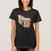 1999 Class Wiedersehen Retro Class 99 High School  T-Shirt (Vorderseite)