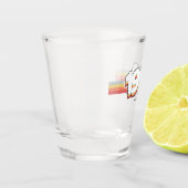1999 Die Geburt von Legenden Schnapsglas (Links)