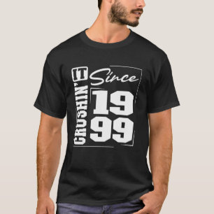 1999 geboren, Crushinu2019 Seit 1999 Universitäts- T-Shirt