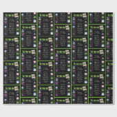 1999 Geburtstagsjahr Trivia Geschenkpapier (Flach)