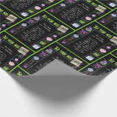 1999 Geburtstagsjahr Trivia Geschenkpapier (Ecke)