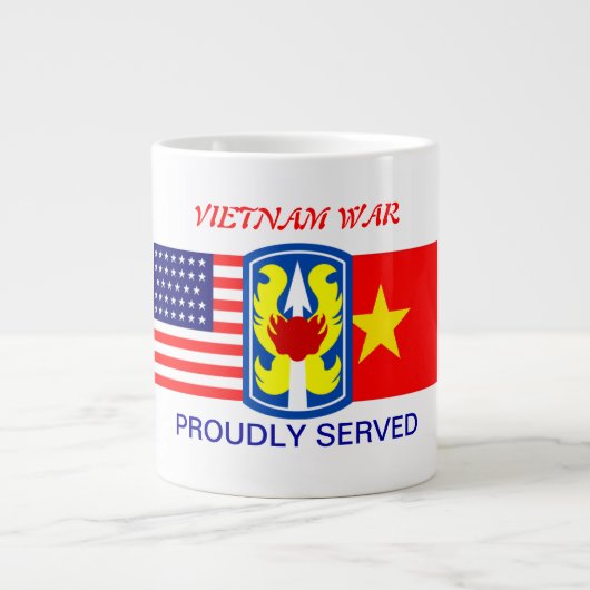 199TH HELLE INFANTERIE-BRIGADEN-VIETNAM-TASSE Jumbo-Tasse (Vorderseite)