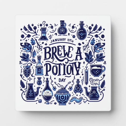 19.01. - Brew a Potion Day Fotoplatte (Vorderseite)