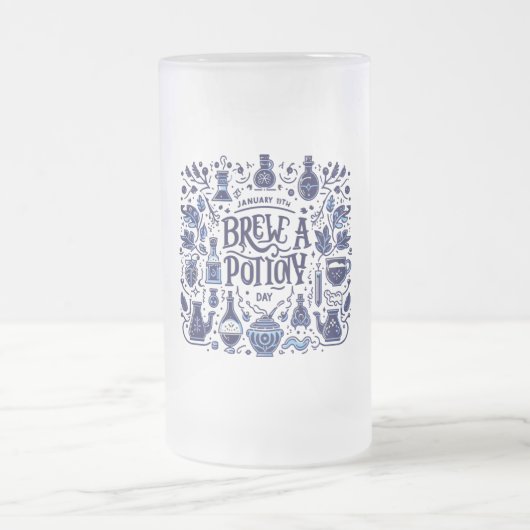 19.01. - Brew a Potion Day Mattglas Bierglas (Mittel)