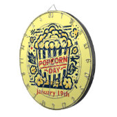 19.01. - Popcorn Day Dartscheibe (Vorderseite rechts)