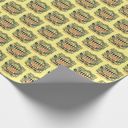 19.01. - Popcorn Day Geschenkpapier (Ecke)