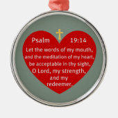 19:14 ORNAMENT AUS METALL (Vorne)