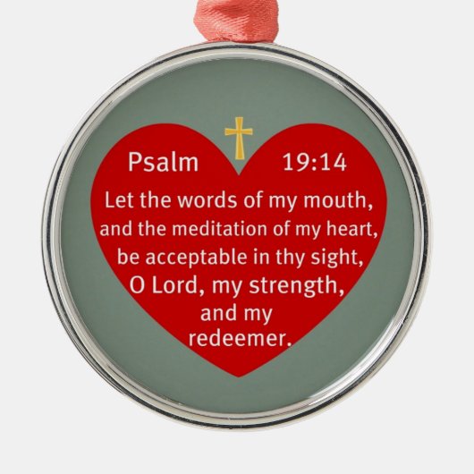 19:14 ORNAMENT AUS METALL (Vorne)