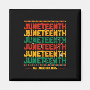 19. 1865 Black History African America Men Women Magnet