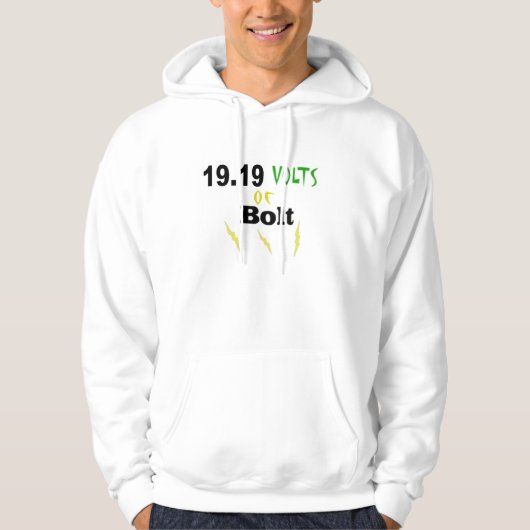 19,19 Volt Hoodie (Vorderseite)