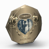 19./8. Bronze(Color)Foto Hochzeitstag Fotoblock (Links)