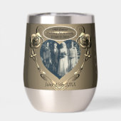 19/8. Bronze Hochzeitssaison Wasserflasche (Rückseite)