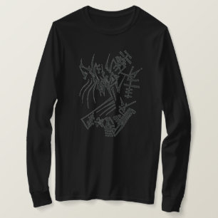 19 Abstrakte Stammes-Tätowierkunst T-Shirt