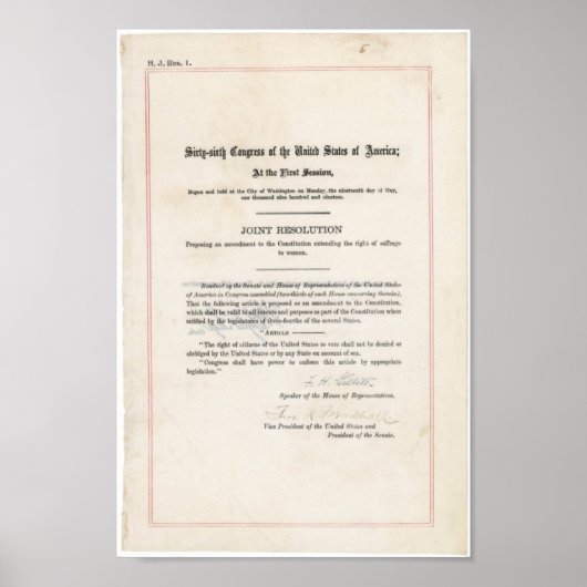 19. Änderung Poster (Vorne)