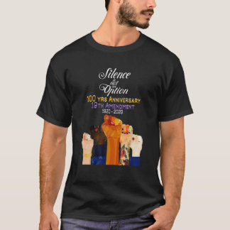 19. Änderungsantrag XIX Suffragette 100 Jahre Jahr T-Shirt