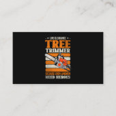 19.Arborist for a Tree Trimmer Visitenkarte (Vorderseite)