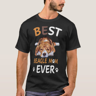19 Beste Beagle-Mama je T-Shirt