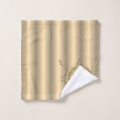 19. Bronze-Farbtuch Badhandtuch Set (Waschlappen)