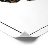 19. C. Bat Print Poster (Ecke)