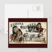 19. C. Eureka Wringer Postkarte (Vorne/Hinten)