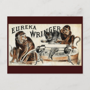 19. C. Eureka Wringer Postkarte