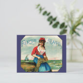 19. C. First Mate Cigars Postkarte (Stehend Vorderseite)