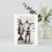 19. C. Fisherman and Goliath Grouper Postkarte (Stehend Vorderseite)