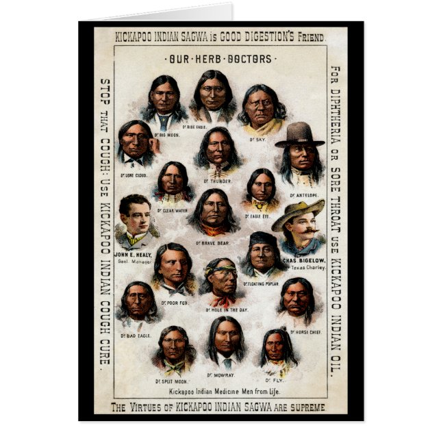 19. C. Indian Medicine Poster (Vorne)