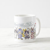 19 Cartoon Bunderful Bunny Rabbits Custom Tasse (VorderseiteRechts)