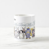 19 Cartoon Bunderful Bunny Rabbits Custom Tasse (Mittel)